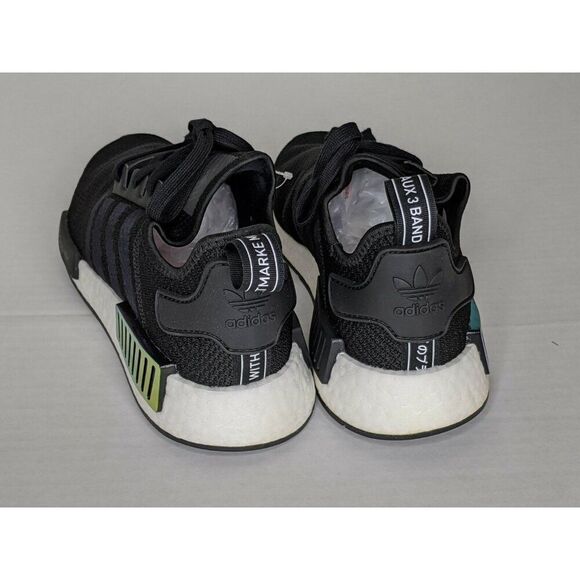 Adidas Women's 9.5B NMD R1W core Black Orchid tint sneakers - New - Picture 3 of 5